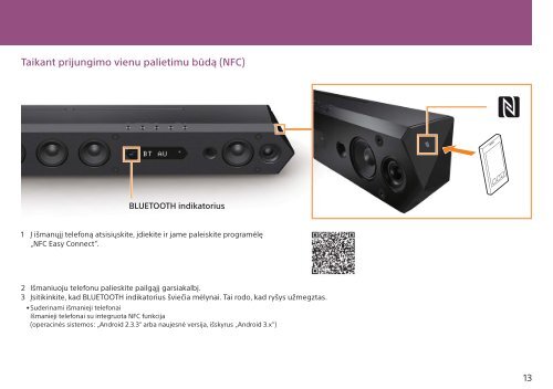 Sony HT-ST7 - HT-ST7 Mode d'emploi Lituanien