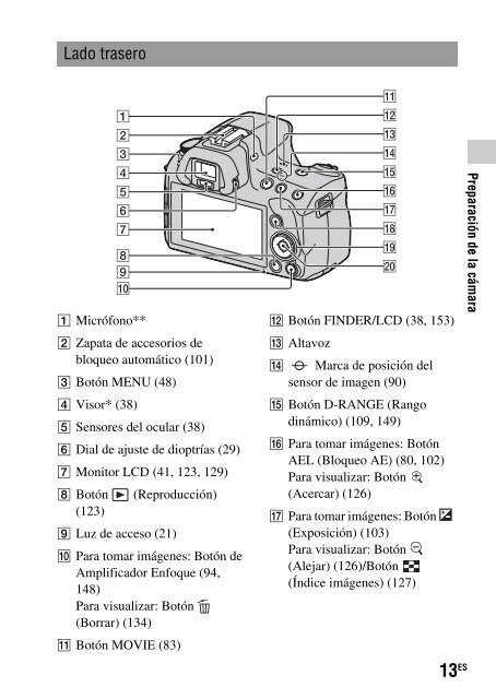 Sony SLT-A35K - SLT-A35K Consignes d&rsquo;utilisation Portugais