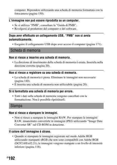 Sony SLT-A35K - SLT-A35K Consignes d&rsquo;utilisation Italien