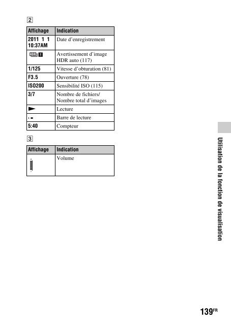 Sony SLT-A35K - SLT-A35K Consignes d&rsquo;utilisation Fran&ccedil;ais