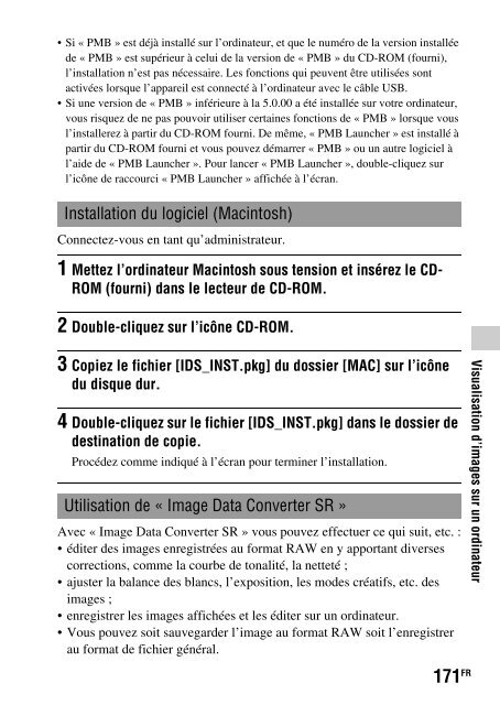 Sony SLT-A35K - SLT-A35K Consignes d&rsquo;utilisation Fran&ccedil;ais