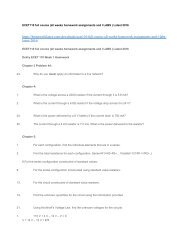 ECET110 full course (all weeks homework assignments and I LABS ) Latest 2016