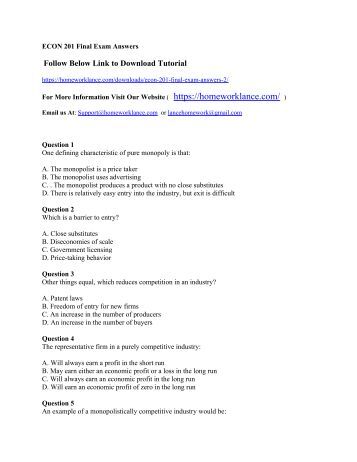 answers economics final exam Read and download economics final exam answers 2013 free ebooks in pdf format - gene regulation genderflex men and women speaking each others language at. answers economics final exam Read and download economics final exam answers 2013 free ebooks in pdf format - gene regulation genderflex men and women speaking each others language at.