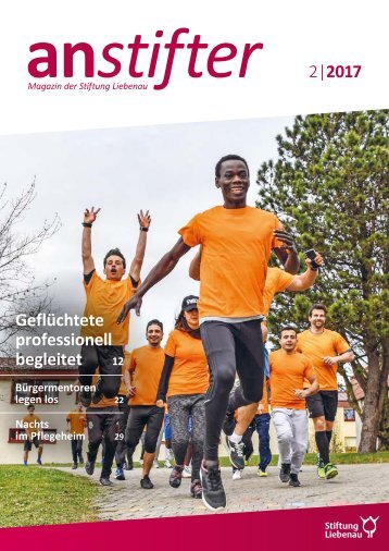 Anstifter 2, 2017 der Stiftung Liebenau