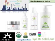 Select Best Moisturizer For Acne