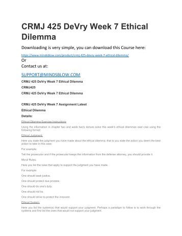 ethical dilemma worksheet prosecutors Cja 324 week 3 individual ethical dilemma worksheet prosecutors / uop complete the blank university of phoenix material: ethical dilemma worksheet by referring to the university of phoenix material:. ethical dilemma worksheet prosecutors Cja 324 week 3 individual ethical dilemma worksheet prosecutors / uop complete the blank university of phoenix material: ethical dilemma worksheet by referring to the university of phoenix material:.