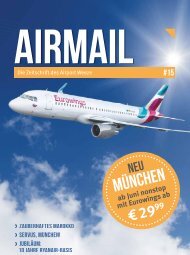 Airmail # 15 - Die Zeitschrift des Airport Weeze