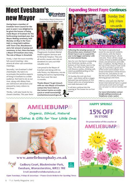 Vale Family Magazine June and July 