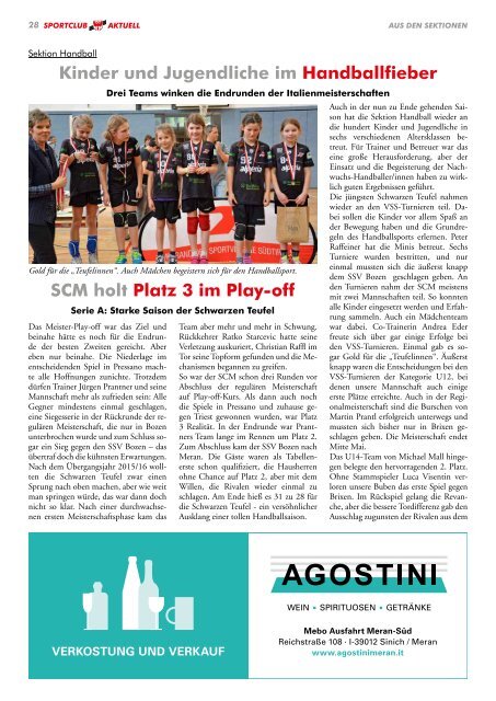 Sportclub Aktuell - Ausgabe Mai 2017