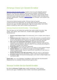 Almanya vize başvuru formu nasıl doldurulur Almanya vize başvuru formu nasıl doldurulur