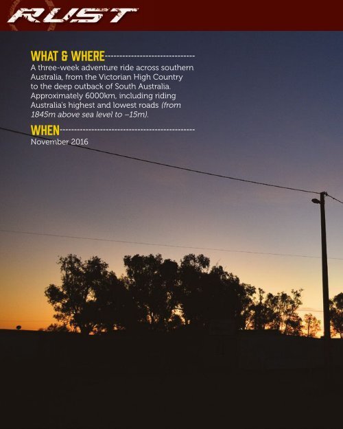 RUST magazine: RUST Australia Special