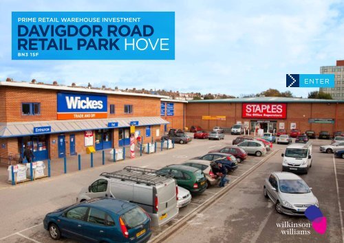 DAVIGDOR ROAD RETAIL PARK HOVE - Wilkinson Williams