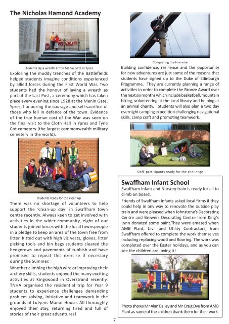 Swaffham Newsletter