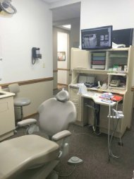 Well organized operatory at the office of Steven Ellinwood DDS Fort Wayne, IN 46835