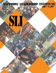 SLI PARTICIPANT GUIDE