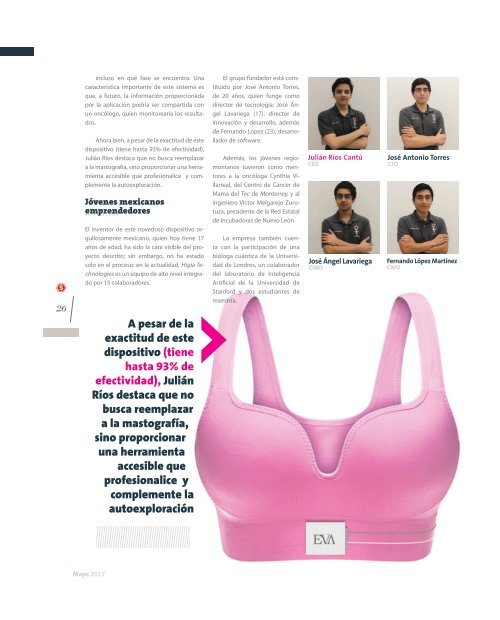 Sexenio Magazine Mayo