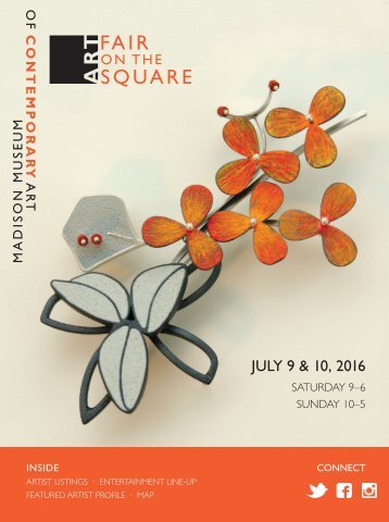 Art Fair on the Square 2016 program