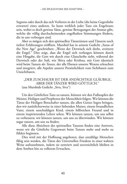 Die Erleuchtung des Schattens von Moineddin Jablonski - Leseprobe