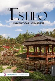 Tu estilo Arquitectura - Edición Agosto 2016