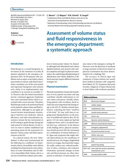 08 Assessment of volume status and fluid responsiveness in the emergency department