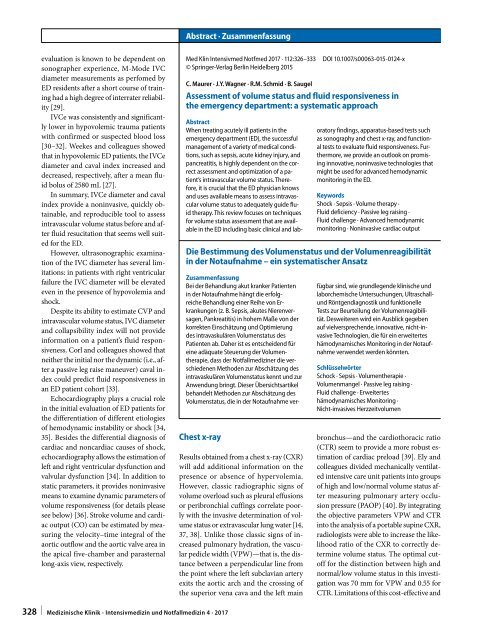 08 Assessment of volume status and fluid responsiveness in the emergency department