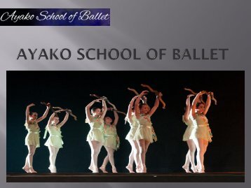 Ayako School of Ballet - Best Dance school Belmont Bay Area