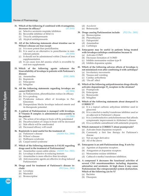 Review of Pharmacology - 9E (2015) 