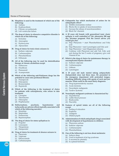 Review of Pharmacology - 9E (2015) 