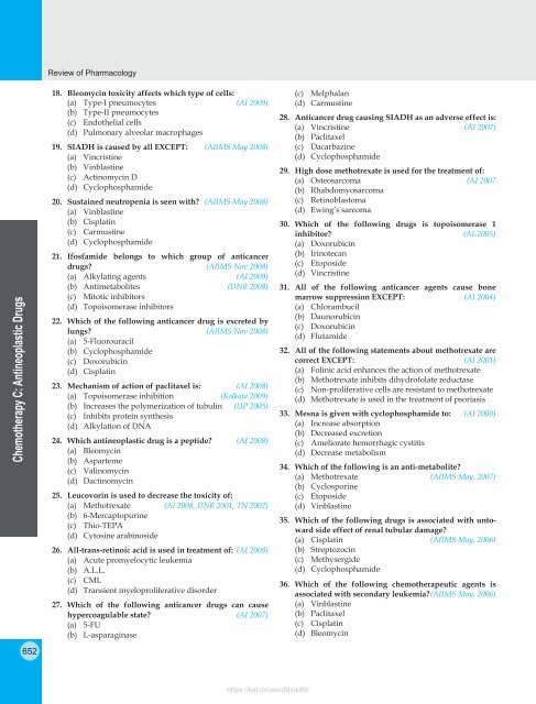 Review of Pharmacology - 9E (2015) 