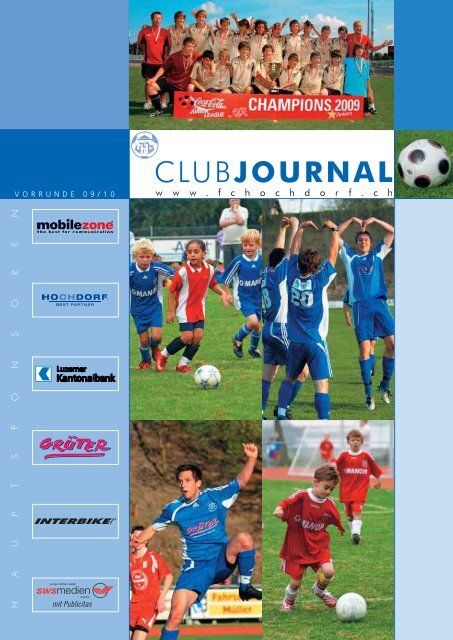 Download Clubjournal Vorrunde 09/10 - REGIOfussball.ch