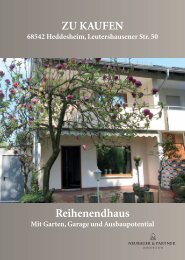 Zu Kaufen - Reihenendhaus in Heddesheim