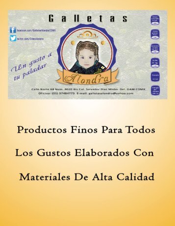 Catalogo Alondra