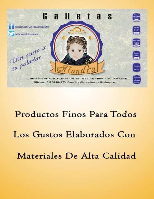 Catalogo Alondra