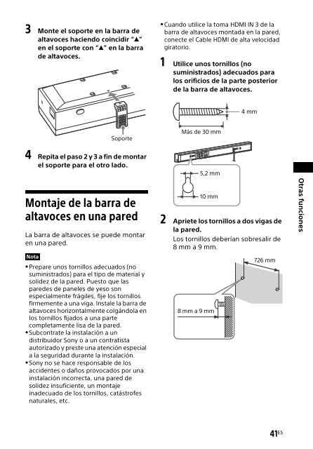 Sony HT-NT3 - HT-NT3 Mode d'emploi Allemand