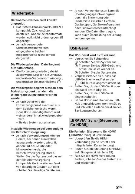 Sony HT-NT3 - HT-NT3 Mode d'emploi Allemand