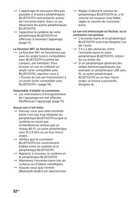 Sony HT-NT3 - HT-NT3 Mode d'emploi