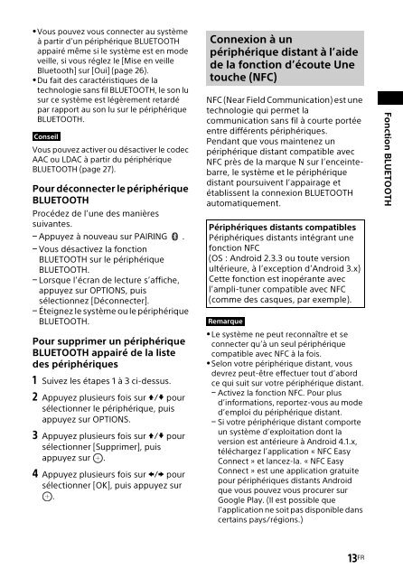 Sony HT-NT3 - HT-NT3 Mode d'emploi Espagnol