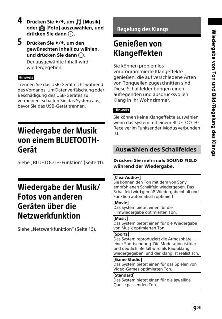 Sony HT-NT3 - HT-NT3 Mode d'emploi Espagnol