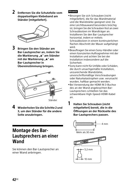 Sony HT-NT3 - HT-NT3 Mode d'emploi Espagnol