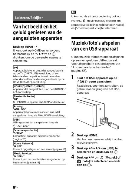 Sony HT-NT3 - HT-NT3 Mode d'emploi Polonais