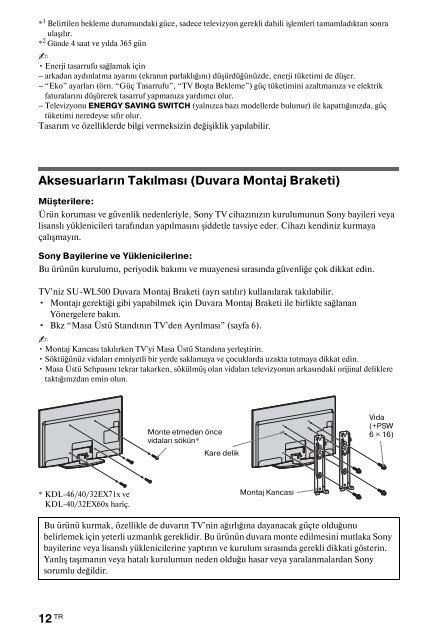 Sony KDL-60EX700 - KDL-60EX700 Consignes d&rsquo;utilisation Polonais