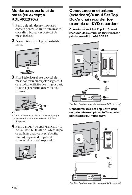 Sony KDL-60EX700 - KDL-60EX700 Consignes d&rsquo;utilisation Polonais