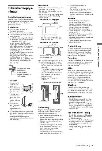 Sony KDL-60EX700 - KDL-60EX700 Mode d'emploi Norv&eacute;gien