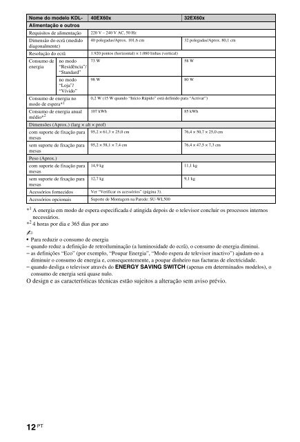 Sony KDL-60EX700 - KDL-60EX700 Mode d'emploi Roumain