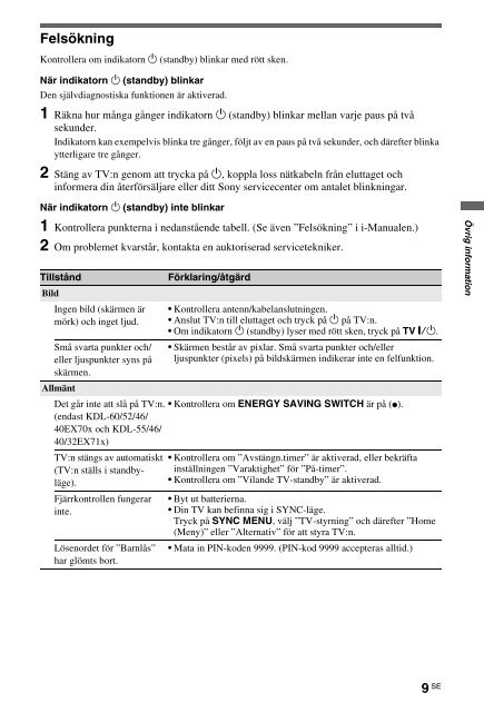 Sony KDL-60EX700 - KDL-60EX700 Consignes d&rsquo;utilisation Turc