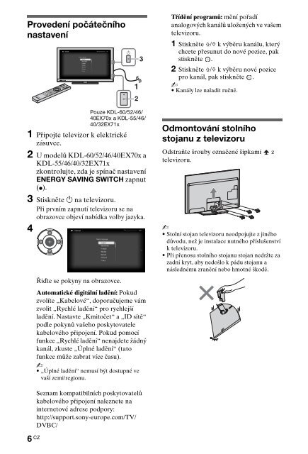 Sony KDL-60EX700 - KDL-60EX700 Consignes d&rsquo;utilisation Norv&eacute;gien