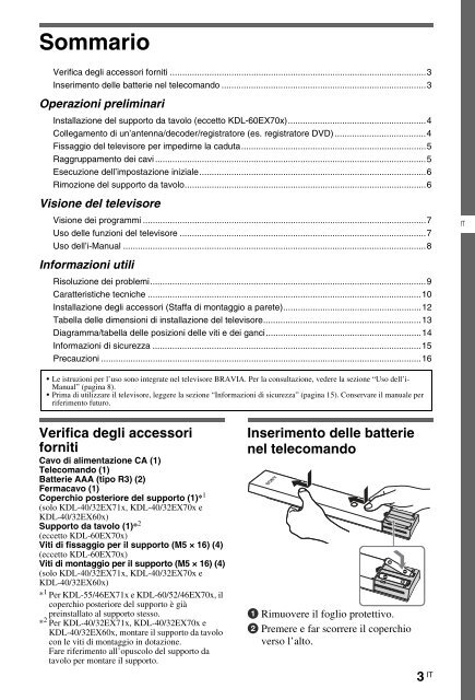 Sony KDL-60EX700 - KDL-60EX700 Mode d'emploi