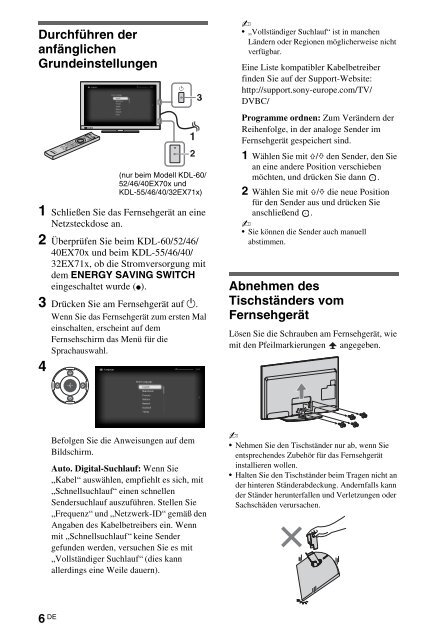 Sony KDL-60EX700 - KDL-60EX700 Mode d'emploi