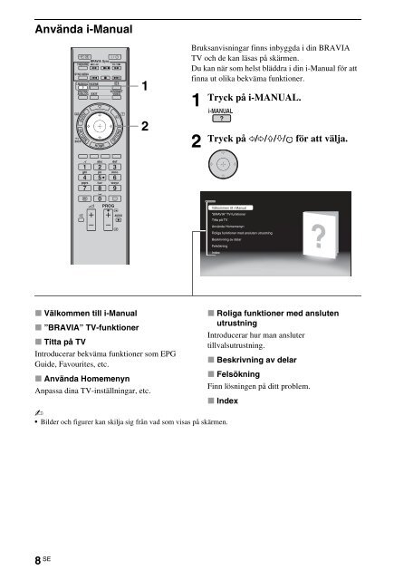 Sony KDL-60EX700 - KDL-60EX700 Consignes d&rsquo;utilisation Su&eacute;dois