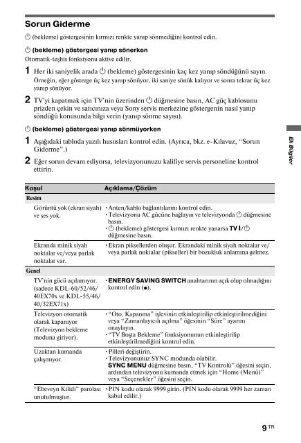 Sony KDL-60EX700 - KDL-60EX700 Consignes d&rsquo;utilisation Bulgare